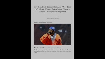 1 Minute Headlines (US version) [Jul 06, 2024 (Sat)]