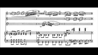 Darius Milhaud: Quartet for Flute, Oboe, Clarinet, and Piano (with score)
