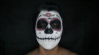 Me and My Girls Inspired Skull Makeup