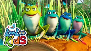 five little speckled frogs the best educational songs for children looloo kids