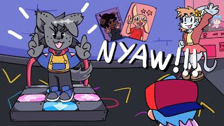 Nyaw (FNF Animation ) Vs. Kapi - Arcade Showdown