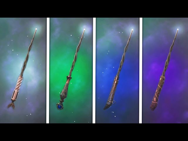 Hogwarts Legacy wand customisation