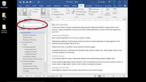 7. Adding the Navigation Pane