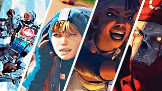 TODOS LOS TRAILERS ANIMADOS DE APEX LEGENDS | Sub Español (1-4 Temporada)