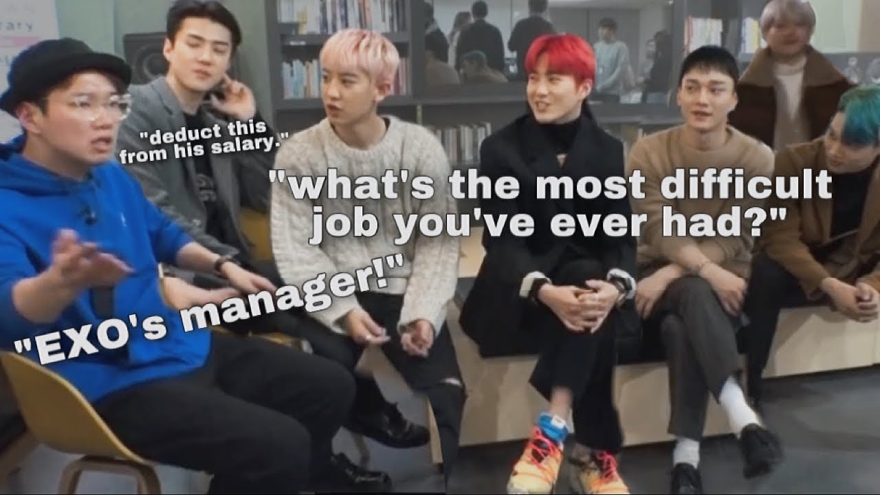 Exo 'S Manager Has The Most Difficult Job In The World