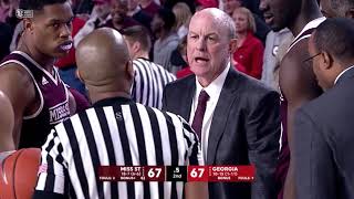 GEORGIA FAN THROWS STUFFED ANIMAL AT MISSISSIPPI STATE!!!!