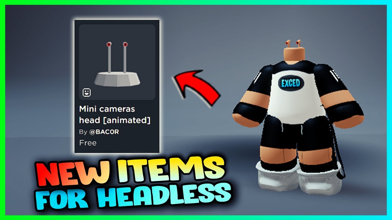 ROBLOX BEST FREE FAKE HEADLESS AND KORBLOX 🤫 -  in 2023