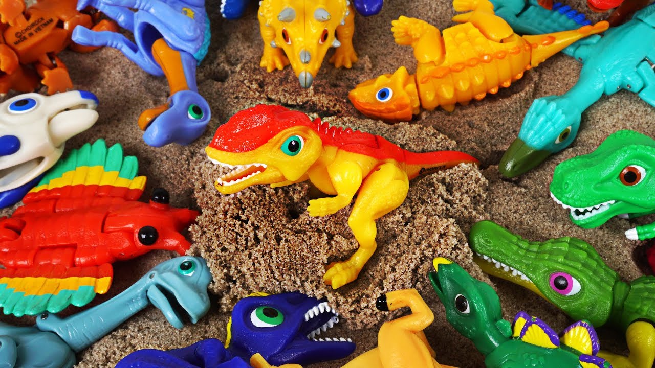игрушка я не игрушка Come on! King of hunting! Dino Mecard tiny dinosaurs Monolophosaurus appeared! - DuDuPopTOY
