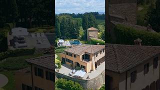 🏰✨ Touring a medieval villa with tower reborn with a modern twist #florence #propertytour