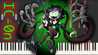 IC-0n's Theme A – Piano Cover/Tutorial + Sheets [Internecion Cube OST]