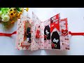 Beautiful Scrapbook for Valentine’s Day | Scrapbook for Boyfriend | Special Scrapbook Idea |Tutorial