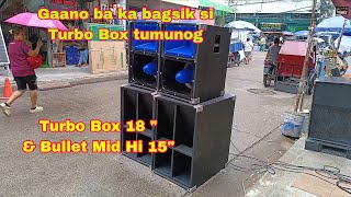 Download Lagu Sound check sa Turbo Box kung Ganda ba talaga tunog || powered by Zymar Power  MP3