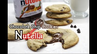 NUTELLA CHOCOLATE CHIP COOKIES RECIPE