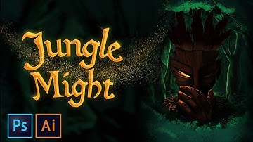 Golden Text Effect in painting | Photoshop Typography Tutorial (Part 2/2)