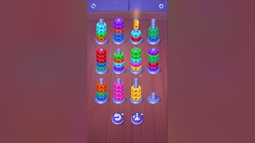 Nuts UP! Bolts Sort Puzzle Level 33 | Funny Games