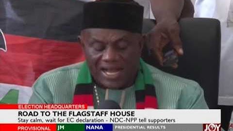 Stay calm, wait for EC declaration - Election Brief on Joy News (9-12-16)