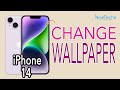 Iphone 14  how to change wallpaper  howtechs iphone14 iphone14wallpaper