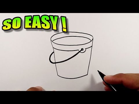 Video: How To Draw A Bucket
