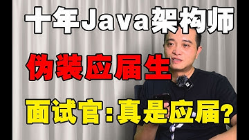 十年架构师伪装应届生，面试外包炸鱼，面试官当场怀疑人生Java面试实录