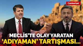 Mecliste Olay Adıyaman Tartışması Chpli Tutdere Ile Akpli Aydın Arasında Gergin Anlar