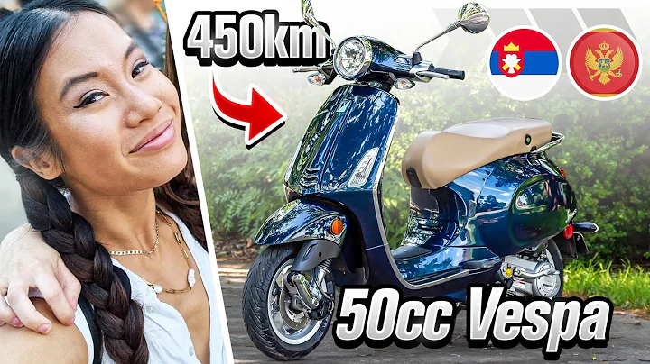 Belgrade, Serbia to Niki, Montenegro on a 50cc Vespa
