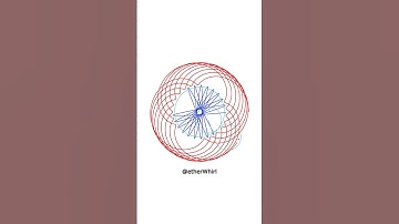 Spirograph #pattern #satisfying #design #maths #spirograph #animation
