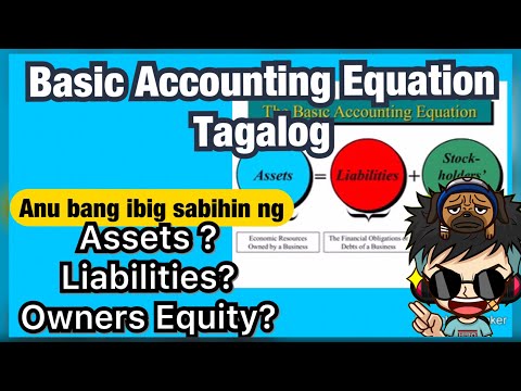 Video: Ano ang accounting equation quizlet?