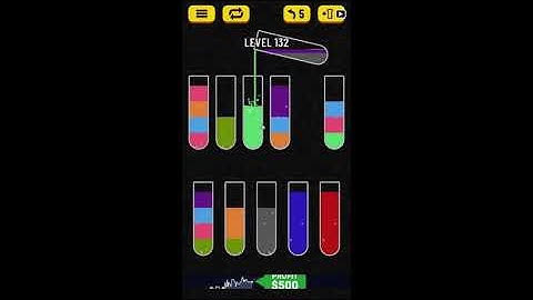 Water Sort Puzzle Level 132