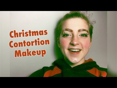 Christmas Contortion Makeup You