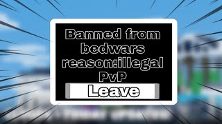 Details You can get BANNED FOR USING THIS PVP METHOD IN ROBLOX BEDWARS News