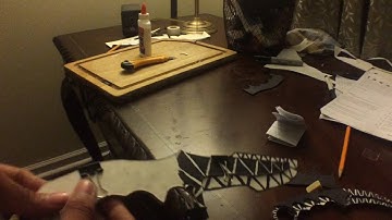 How To Make A Paper Huntsman Knife CS:GO Part 3