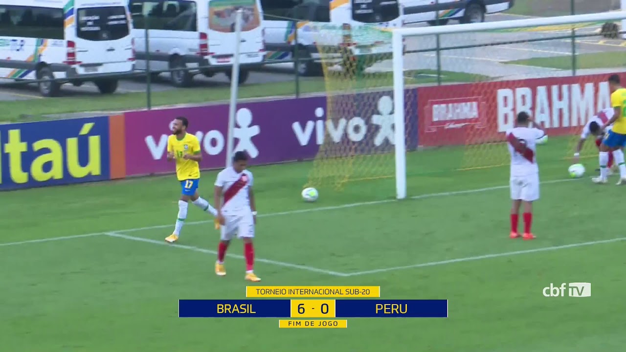 Jogo da SELEÇÃO Sub-20 AO VIVO: Brasil x Peru 