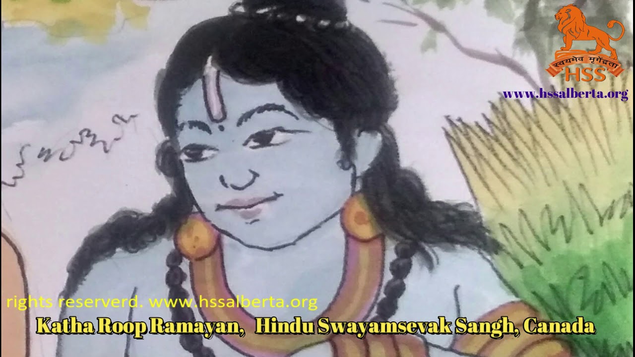 Katharoop Ramayana (Chapter #7) by Balagokulam, HSS Canada (with downloadable COLORING PAGES in PDF)