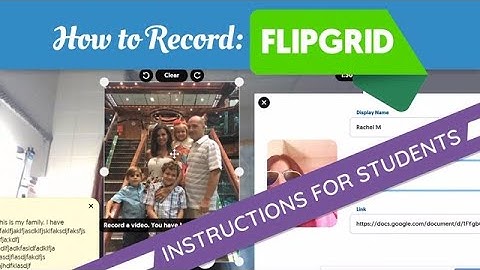 Flipgrid Recording Directions for Students