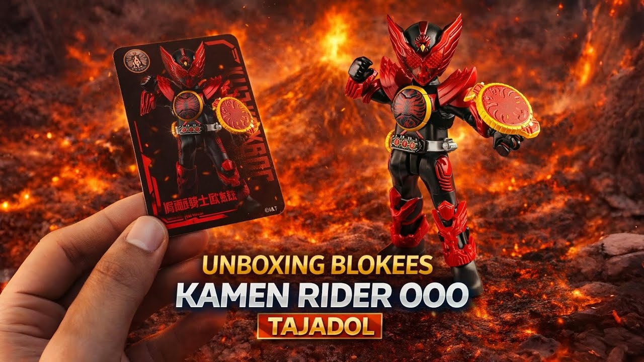 Unboxing Blokees Kamen Rider OOO Tajadol