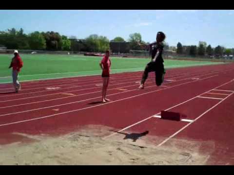 Long Jump Practice NIU