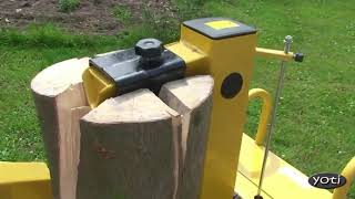 Amazing Wood splitting technology