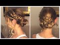 Peinado invitada de boda trenza/ Recollit de convidada perfecte / Perfect guest braided hairstyle