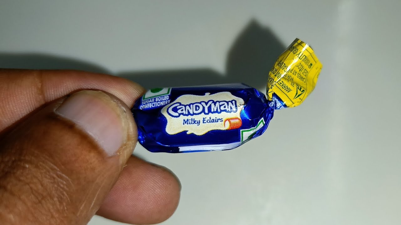 Candyman Milky Eclairs Chocolate Unboxing YouTube