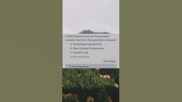 Computer Generations | Top Computer Fundamental MCQ Questions with Answers #computer #basic #shorts