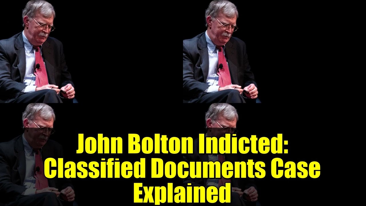 Джон Болтон обвиняется в хранении секретных документов
