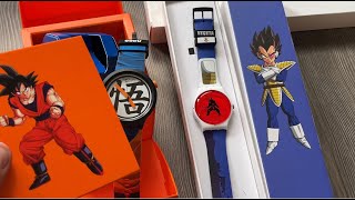 Swatch x Dragonball (Goku, Vegeta, Freezer e Gohan)