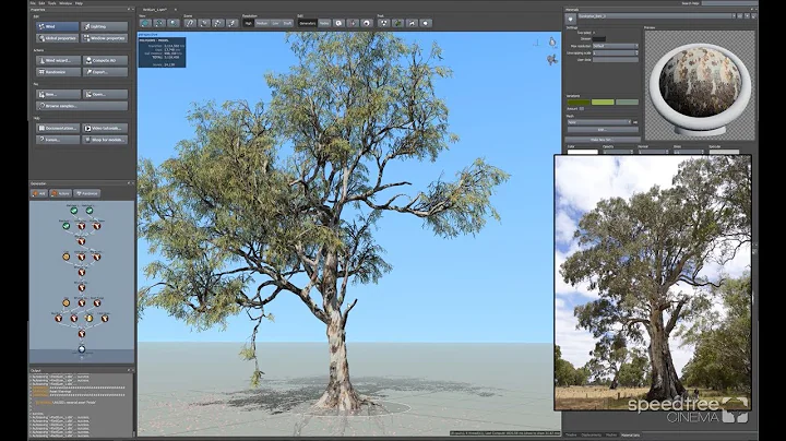 SpeedTree Cinema 8: Time-Lapse Modeling