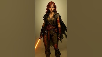 Star Wars Inspired AI Generated Rogue Jedi Darkside  Using ChatGPT and KlingAI