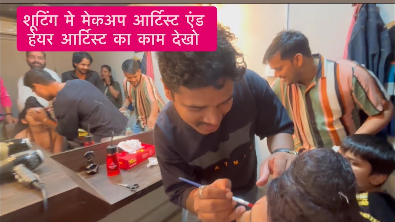 Shooting me makeup artists ka important / @zero se hero video vlog