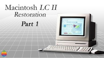 Macintosh LC II RESTORATION (Part 1) - Recapping the Logic Board