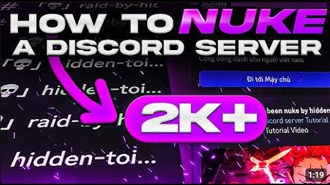 How to Nuke a Discord server + Mass Dm | 2025 ZENZ