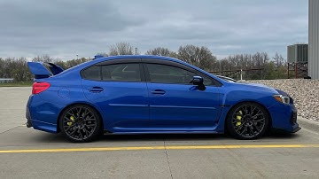 2018 Subaru STI dyno pull on Cobb Stage 1+
