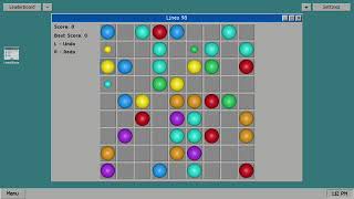 Lines 98 Classic (N. Switch 1 & 2) Full Game - Two Minutes Gameplay screenshot 1