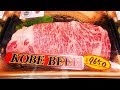 Japanese Street Food - KOBE BEEF A5 Steak Teppanyaki Osaka Japan